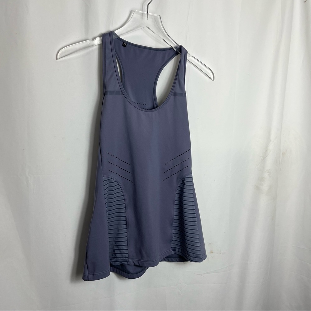 Gym Shark purple tank top size small 0977